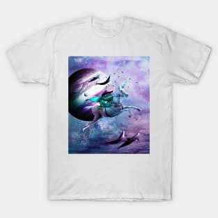 Epic Frog Riding Unicorn T-Shirt